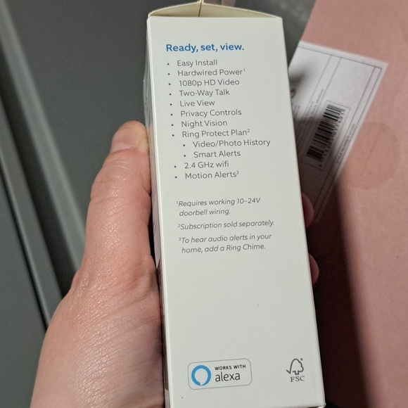 RING DoorBell Cam (Wired) - Picture 4 of 5